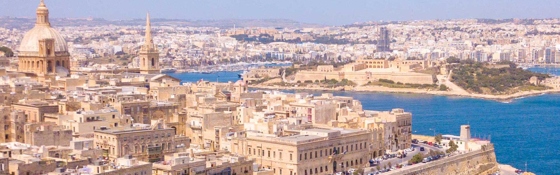 Residential buildings in Malta